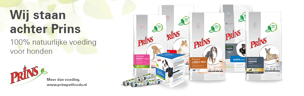 Banner - Wij staan achter Prins Hond  (224K)